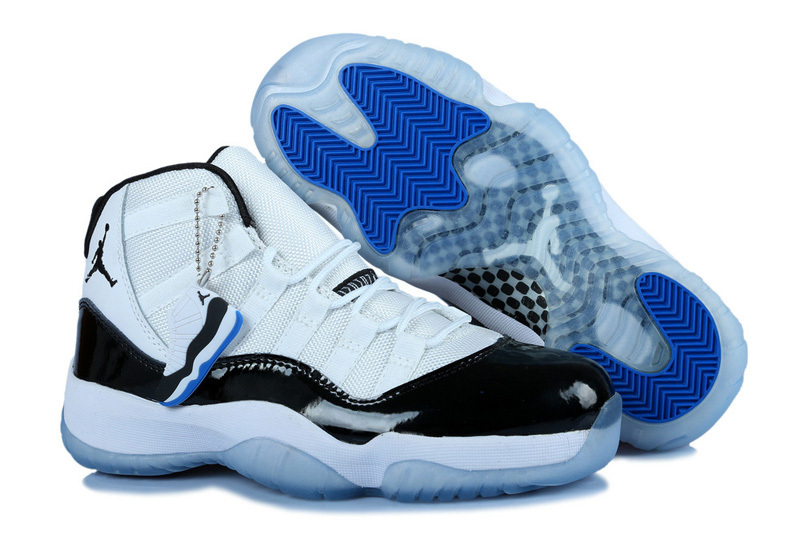 2014 Nike Air Jordan 11 Retro Womens White/Black 2014 New Arrive